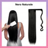 synthetic thermofiber ponytail