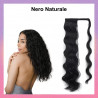 dark ponytail